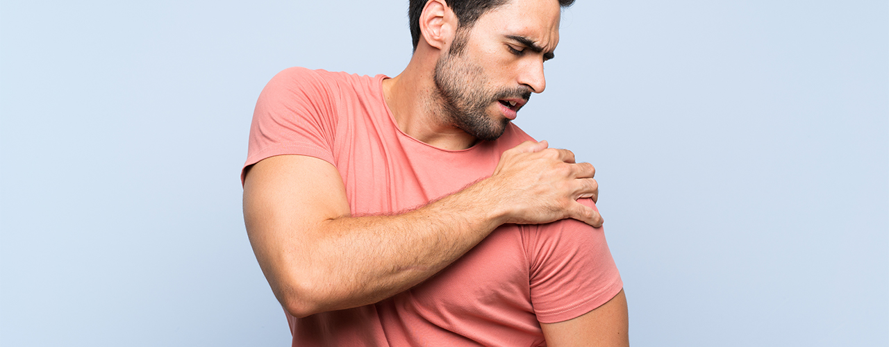 shoulder pain therapy with Dr. Bradley Morris ay IntegraVita Wellness.